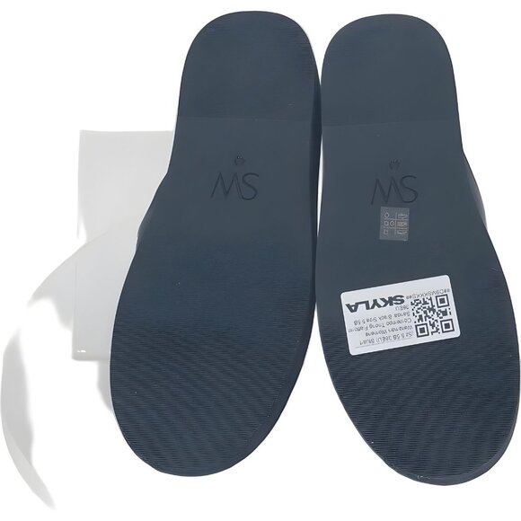 Stuart Weitzman Contempo Black Thong Flatform Sandal for Women Size 5.5B - Picture 6 of 6